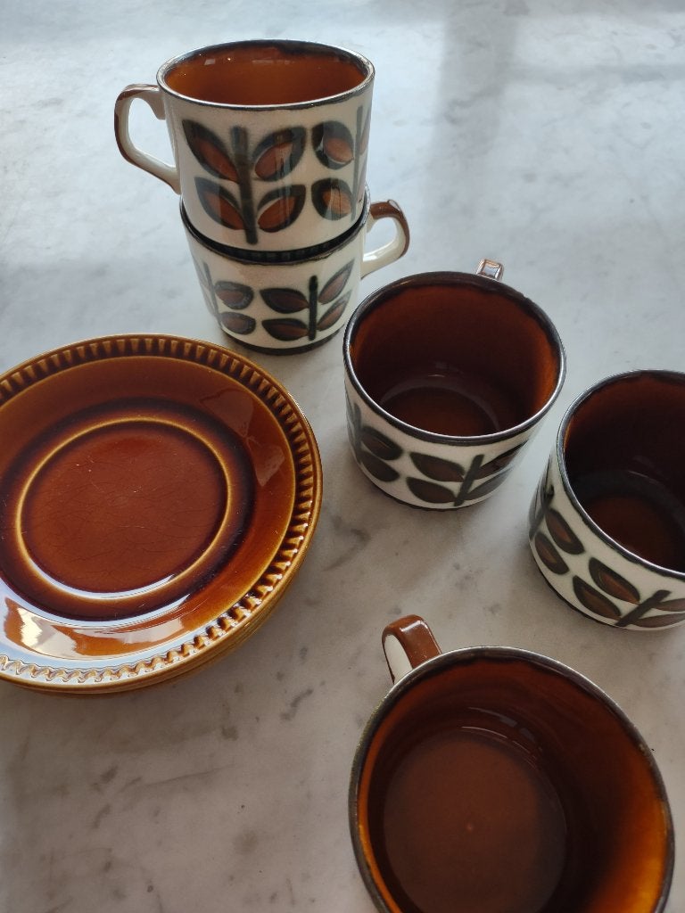Boch retro servies, Ophalen