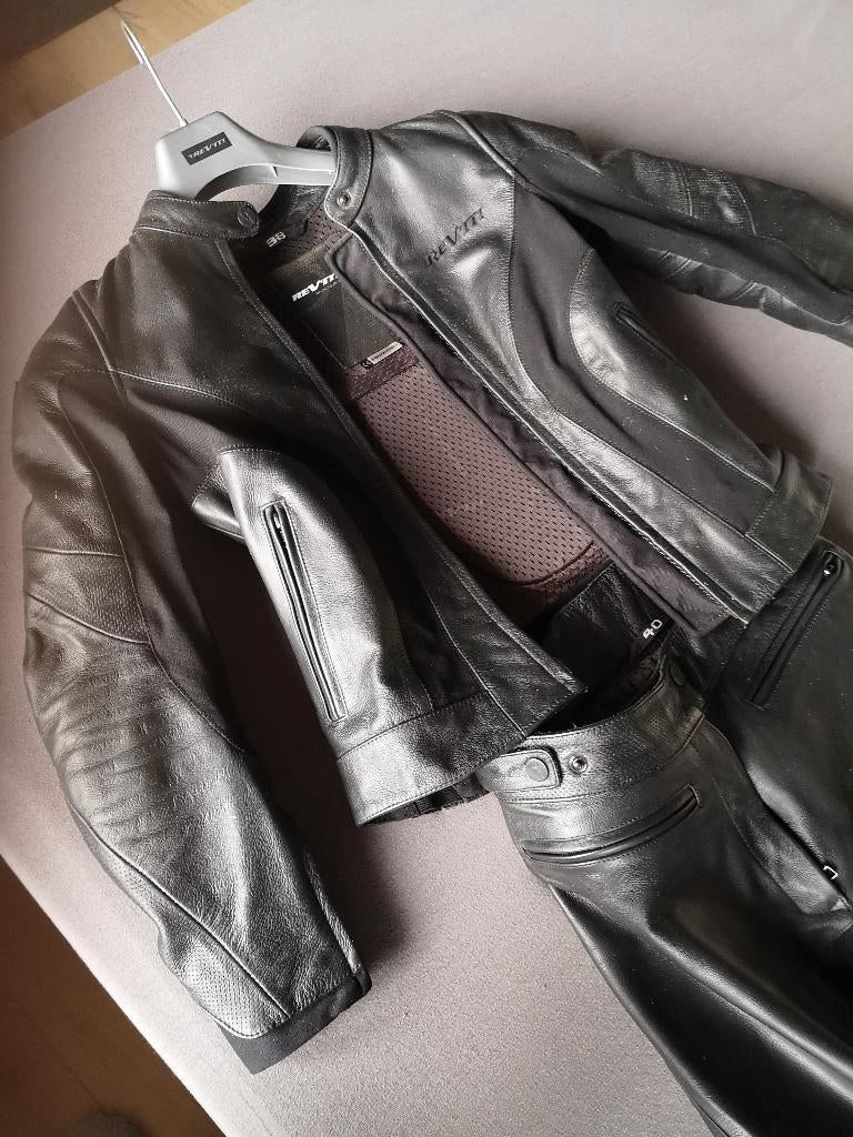 Motorpak dames zwart maat S RE'VIT, Ophalen, Combipak, Dames, REV’IT!