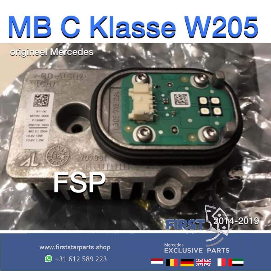 W205 LED koplamp module L/R A2059060601 Mercedes C Klasse 20, Auto-onderdelen, Gebruikt, -, Ophalen of Verzenden, -