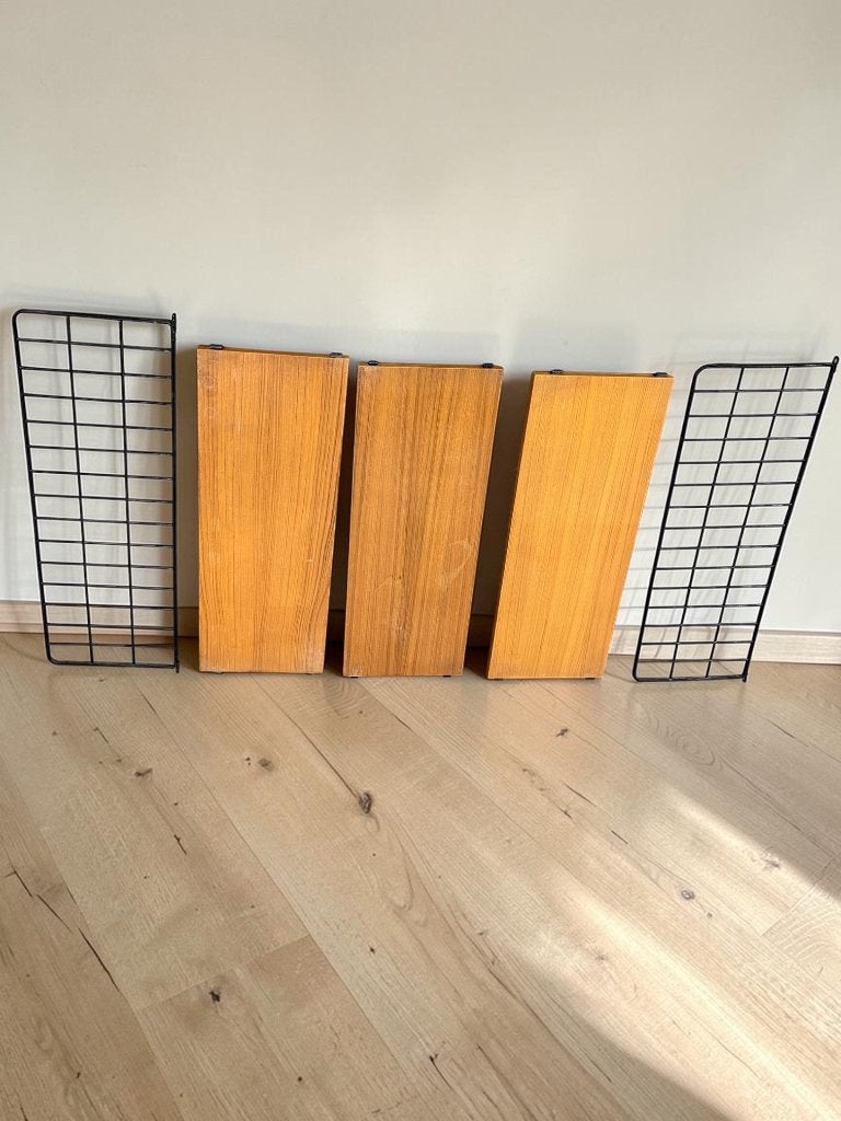 Vintage houten wandrek / muurrekje / etagere WHB, Verzenden, Gebruikt
