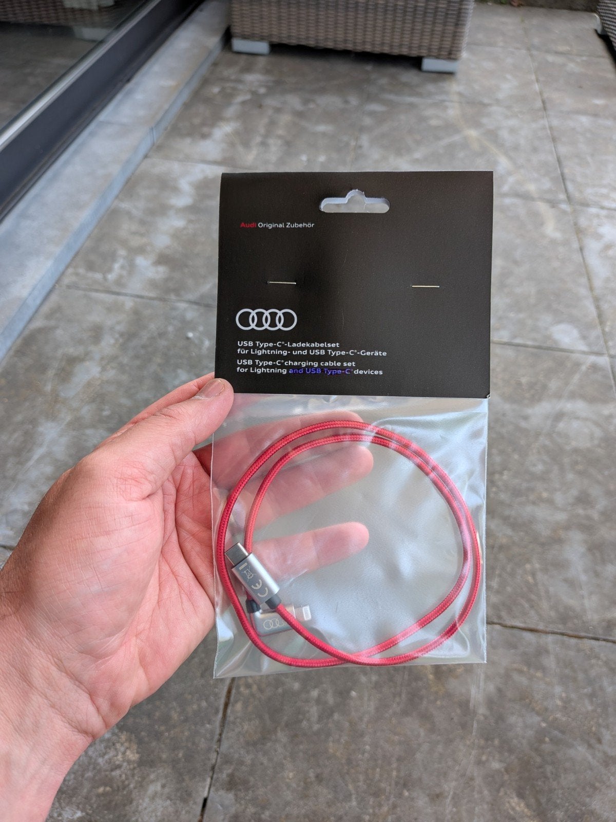 USB-C naar Lightning kabel - Audi, Ophalen, Nieuw