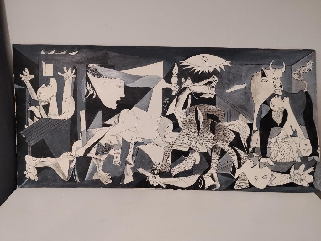 Peinture - Reproduction de "Guernica"  Travail manuel, Ophalen of Verzenden