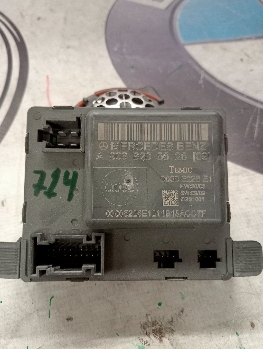 Centrale Deurvergrendelings Module van een Mercedes Sprinter, Gebruikt, -, Ophalen of Verzenden, -