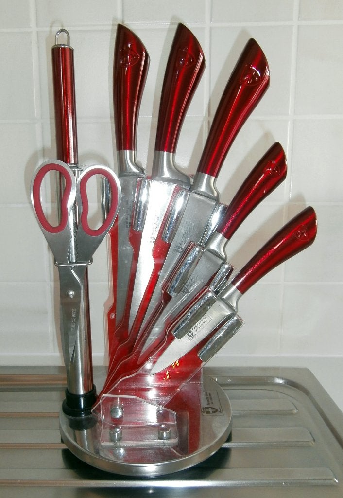 Set de couteaux de cuisine, Ophalen, Gebruikt, Bestekset, Messenset