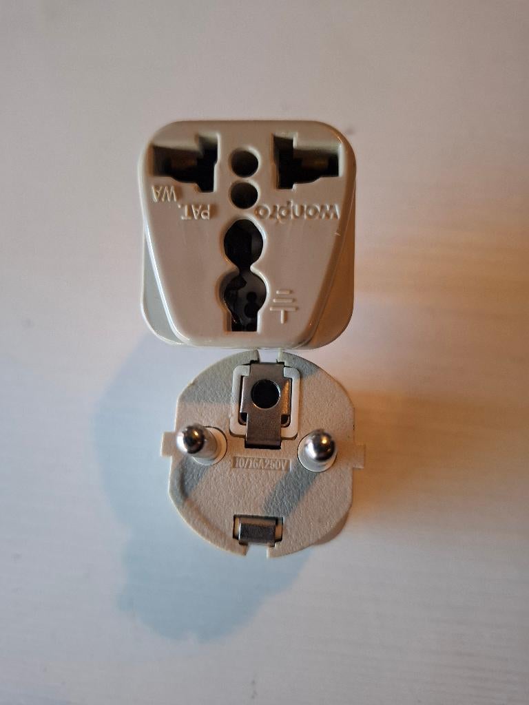 adaptateur électrique, Ophalen