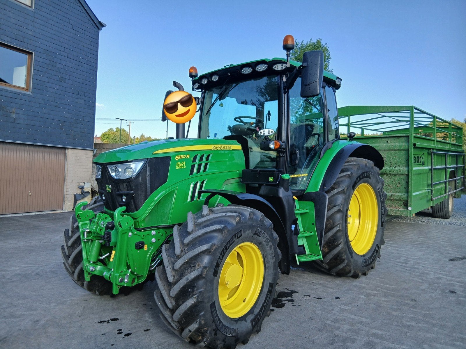 John deere 6130r ultimate edition, Articles professionnels, Enlèvement, John Deere