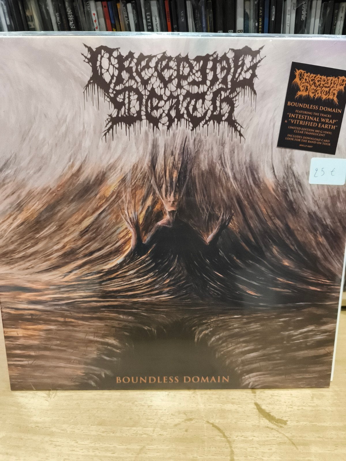 Creeping Death - boundless domain lp vinyl, Ophalen of Verzenden
