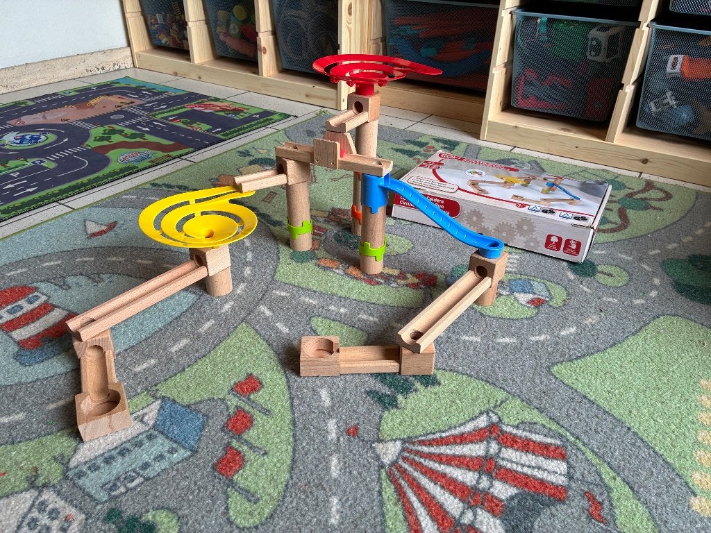 Knikkerbaan, Kinderen en Baby's, Ophalen, Zo goed als nieuw, Bouwen