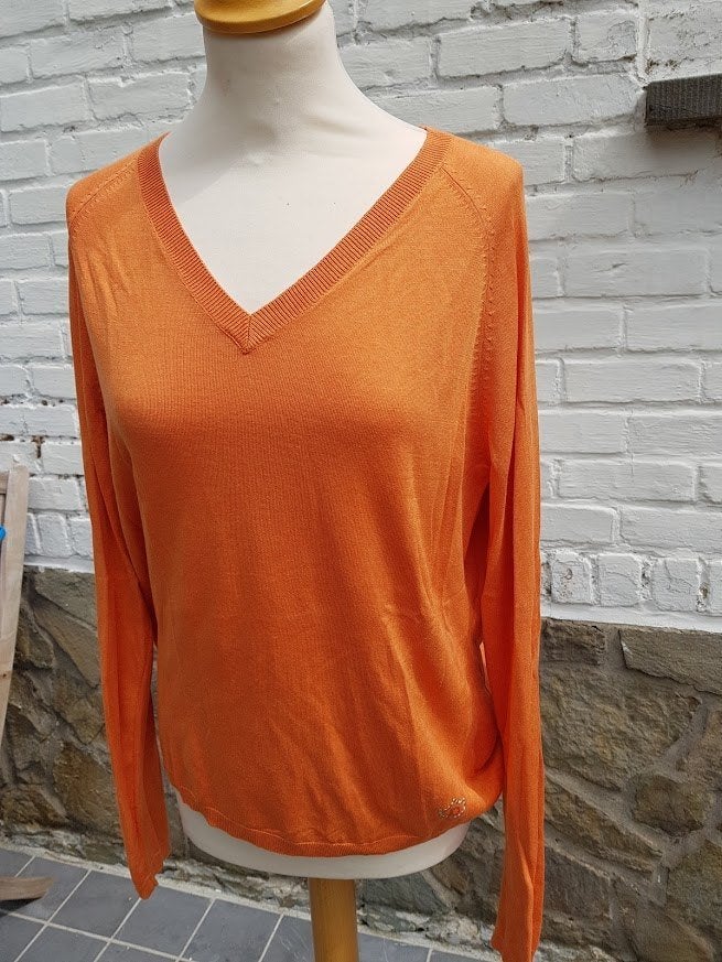 oranje pull large, Disermo, Maat 42/44 (L), Oranje, Ophalen of Verzenden