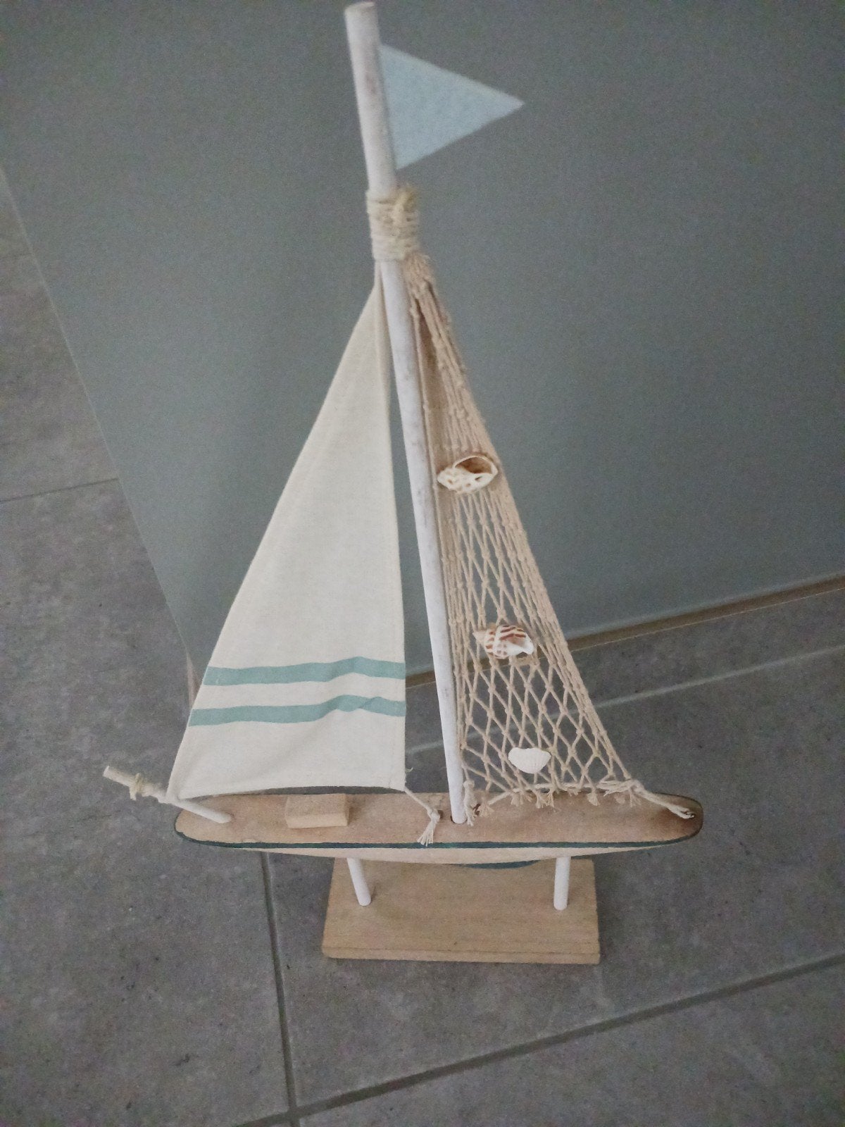 Mooi bootje te koop., Enlèvement, Comme neuf, Objet de décoration