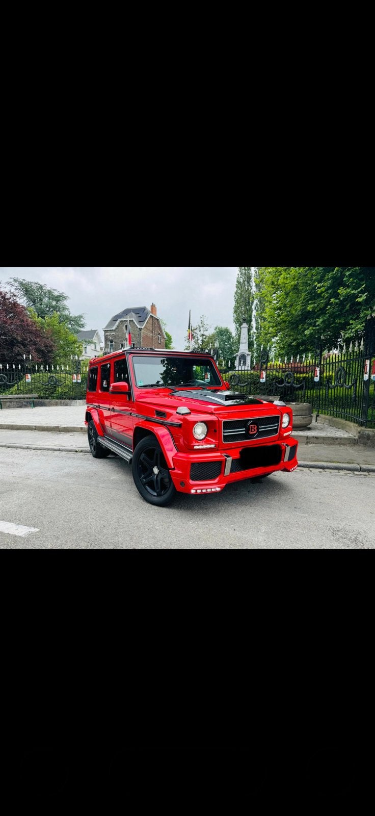 Mercedes-Benz G55 AMG V8 Kompressor KIT BRABUS 120.000 KM, Rouge, Achat, Automatique, Particulier