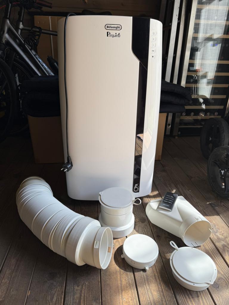 Climatiseur mobile DeLonghi PAC EX100 Silent blanc, Electroménager, Climatiseurs, Refroidissement et Déshumidification, Comme neuf