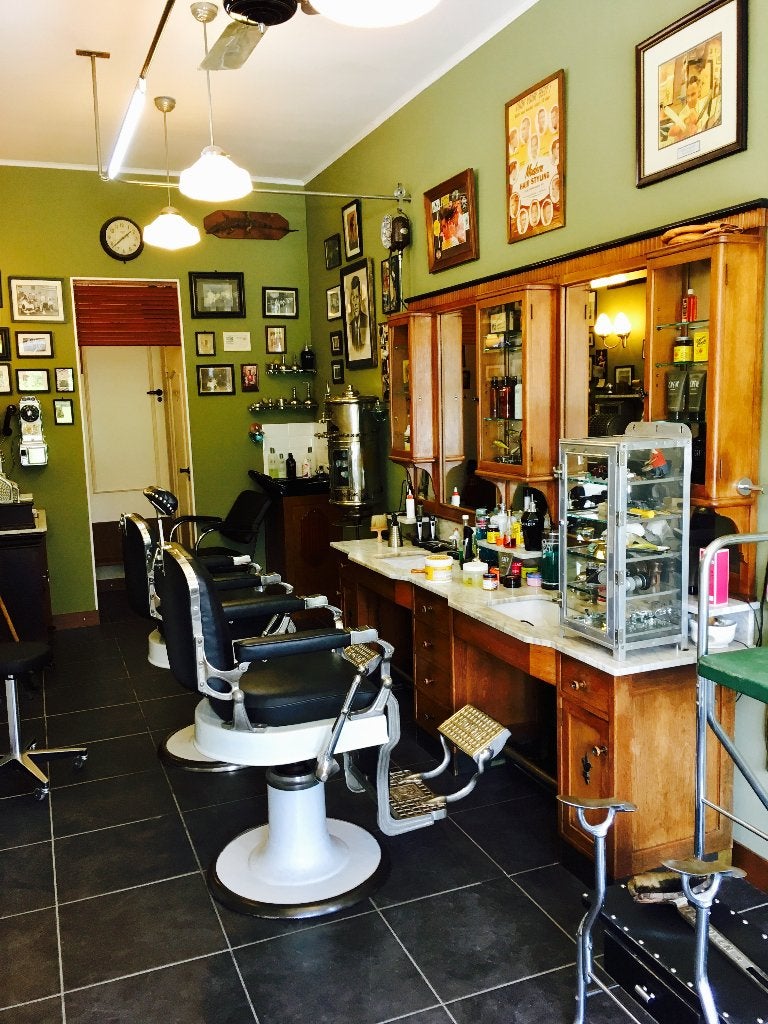 Barbershop kapsalon coiffeur, Antiek en Kunst, Ophalen