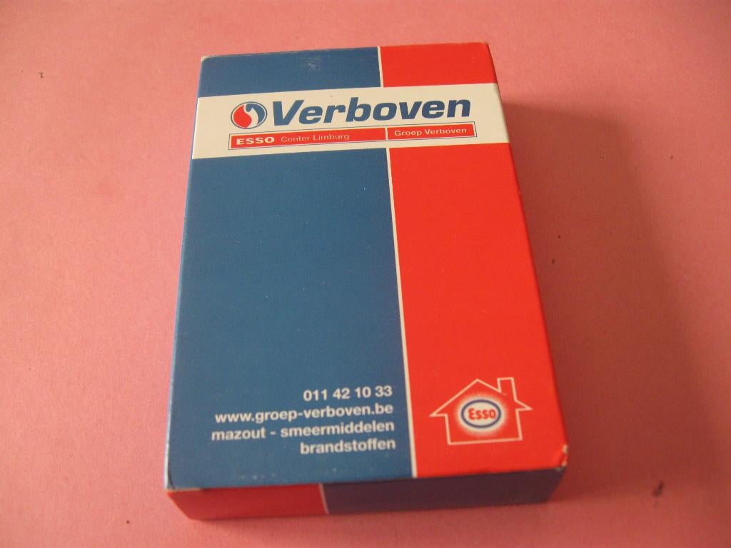 Kaartspel - speelkaarten ESSO Verboven, Enlèvement ou Envoi, Comme neuf, Carte(s) à jouer