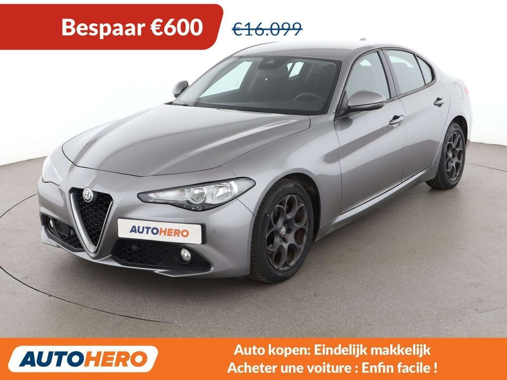 Alfa Romeo Giulia 2.2 JTDM Basis, Autos, Alfa Romeo, 100 kW, Argent ou Gris, Achat, 4 portes