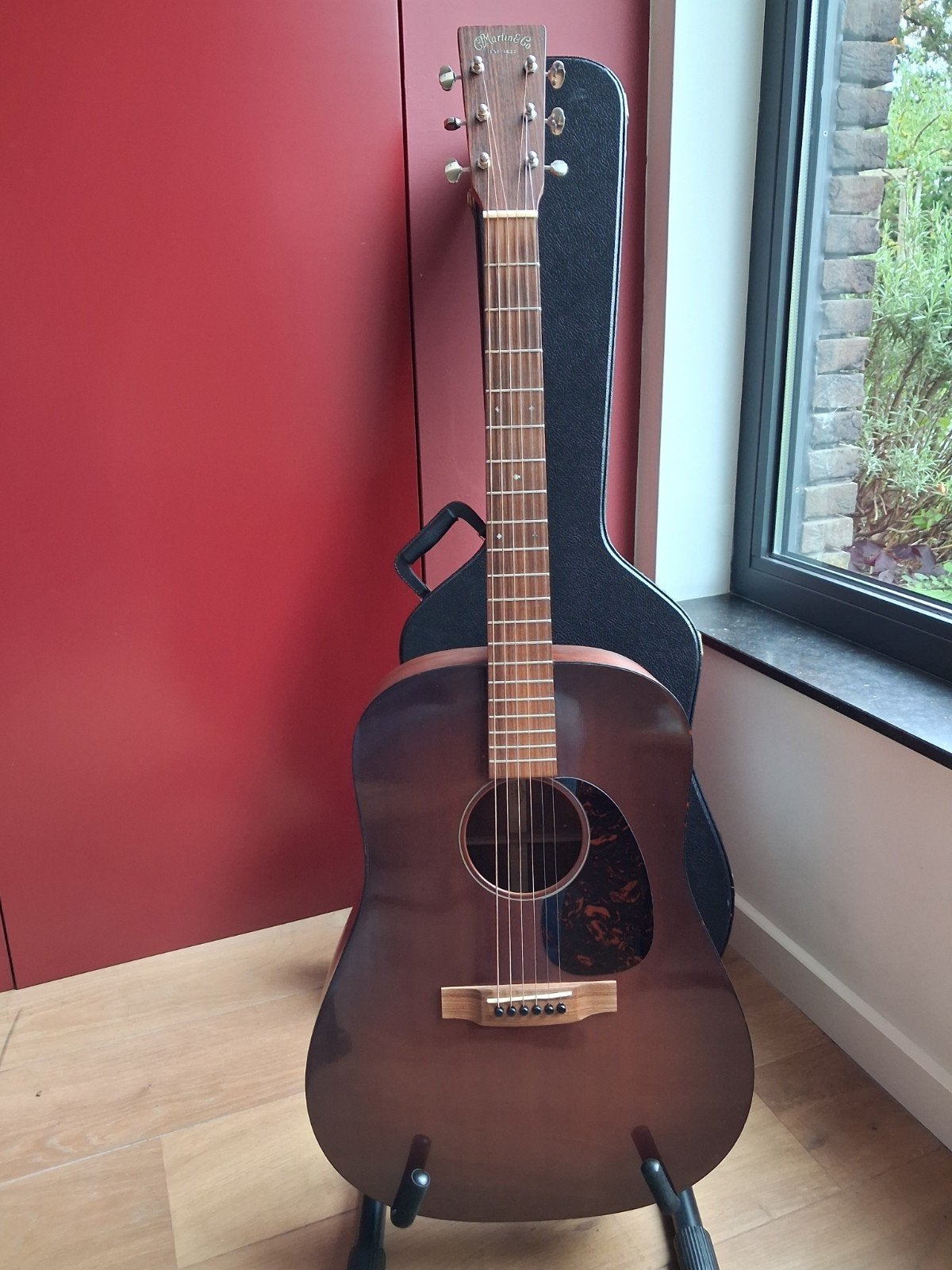 Martin D17M uit 2012 met koffer, Muziek en Instrumenten, Ophalen, Zo goed als nieuw, Western- of Steelstringgitaar, Met koffer