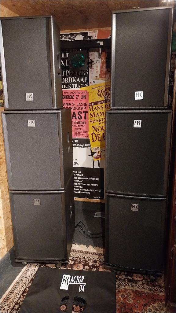 HK Audio Actor DX geluidsinstallatie, Muziek en Instrumenten, Ophalen, Zo goed als nieuw, 1000 watt of meer, P.A.