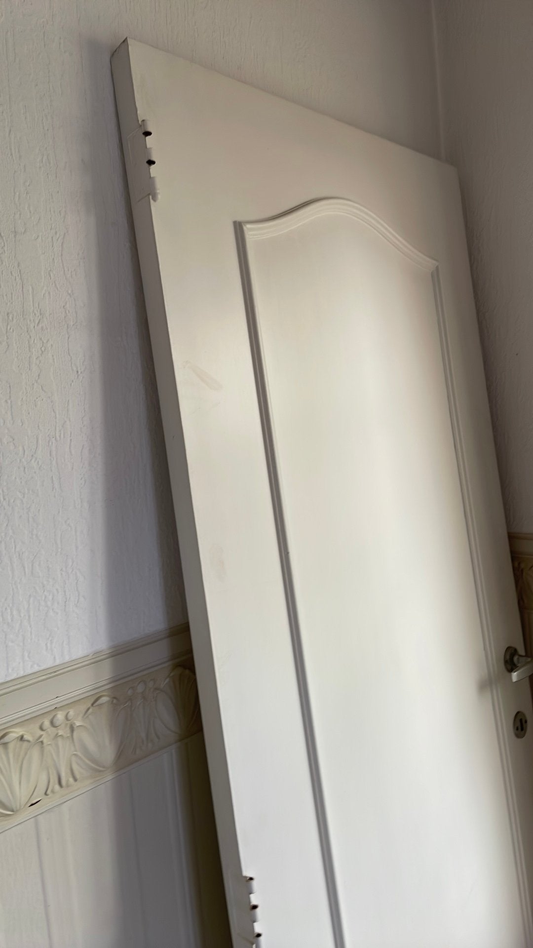 Houten schildersdeur met verluchting, Doe-het-zelf en Bouw, Ventilatie en Afzuiging, Ophalen, Gebruikt