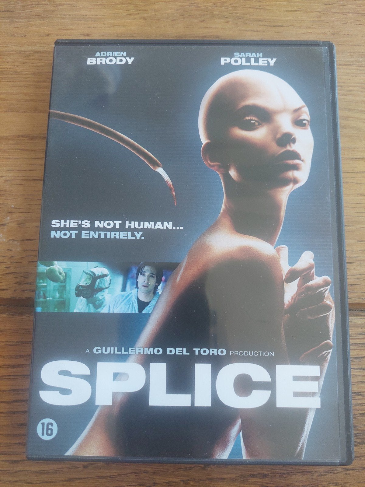 DVD - SPLICE, CD & DVD, DVD | Thrillers & Policiers, Anglais, Thriller surnaturel, Néerlandais, Comme neuf