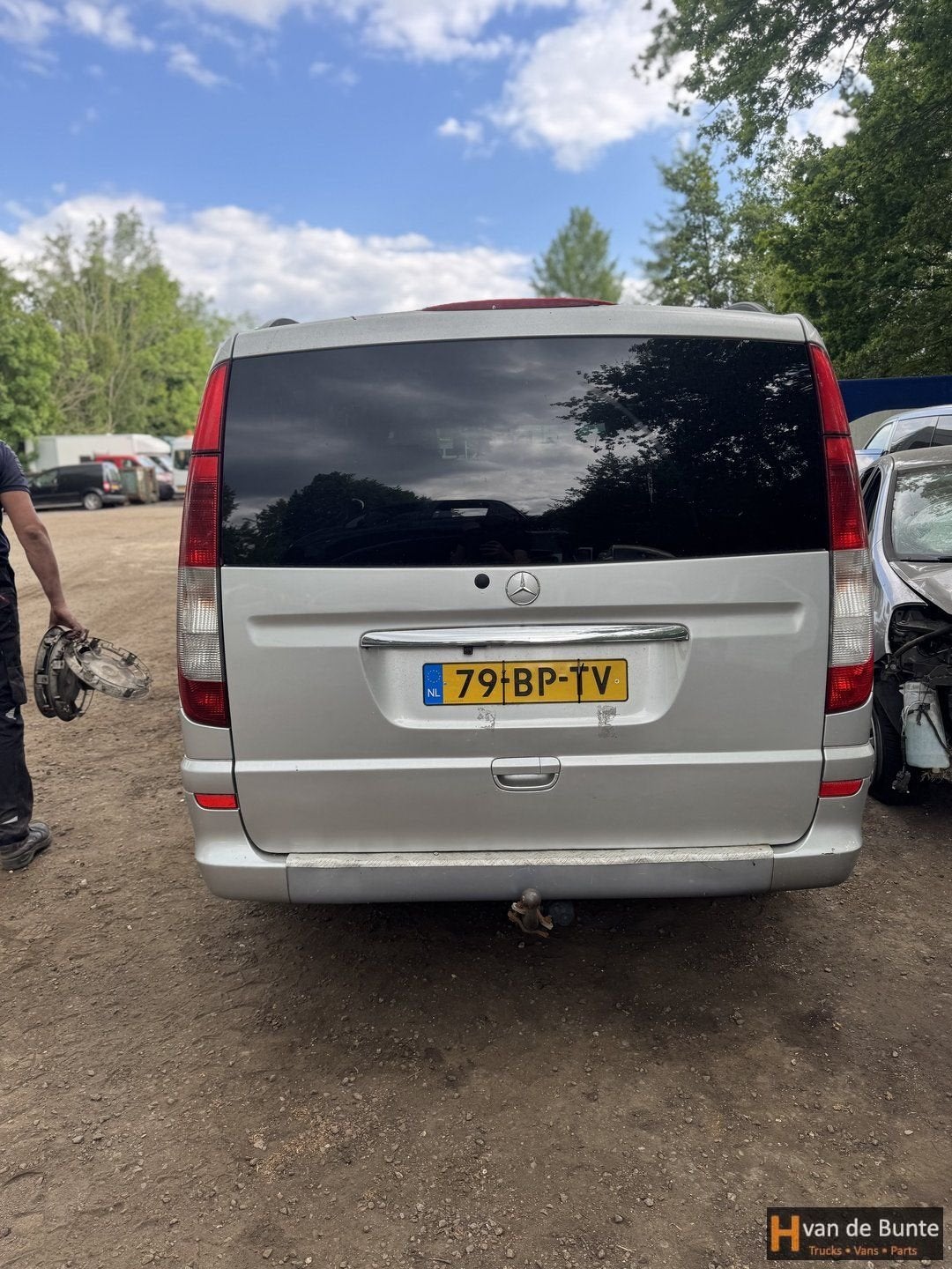 Achterklep Mercedes vito 639, Auto-onderdelen, Ophalen, Gebruikt, -, -