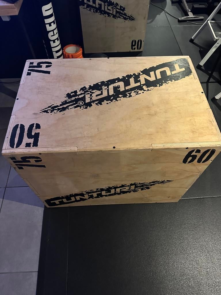 Plyo box hout 50x60x75, Ophalen, Gebruikt