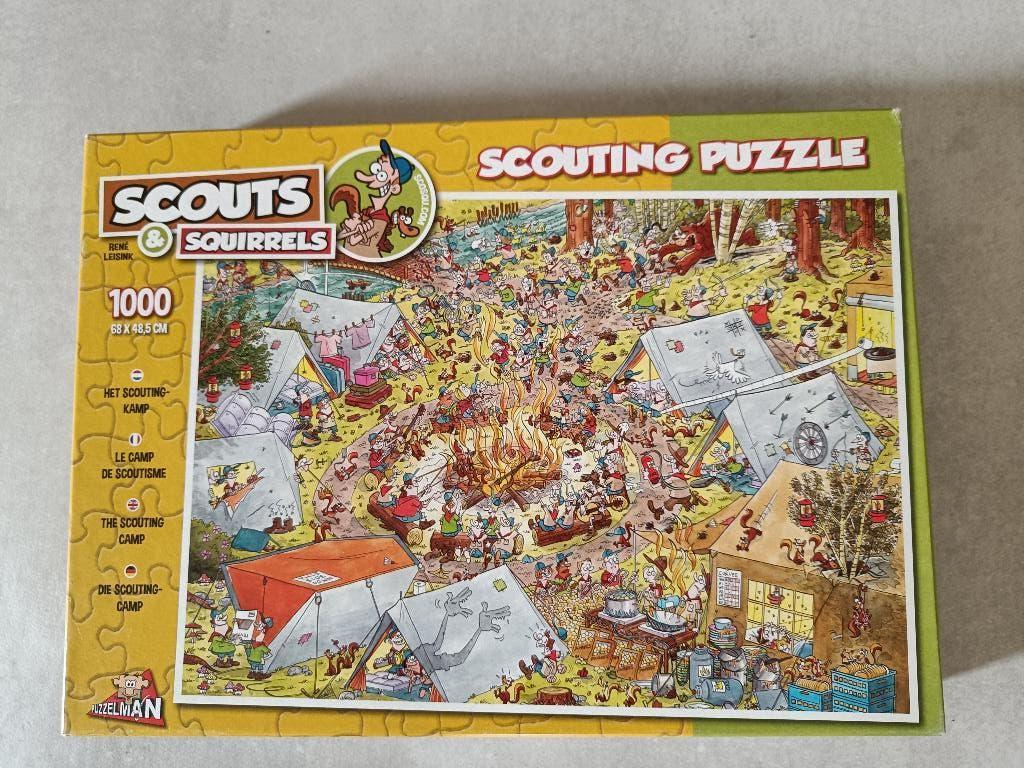 Leuke puzzel 1000 stukken, Enlèvement ou Envoi, 500 à 1500 pièces, Utilisé, Puzzle