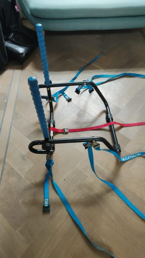 Decathlon Fietsdrager Achterklep, 3 fietsen of meer, Gebruikt, Elektrische fiets, Achterklepdrager