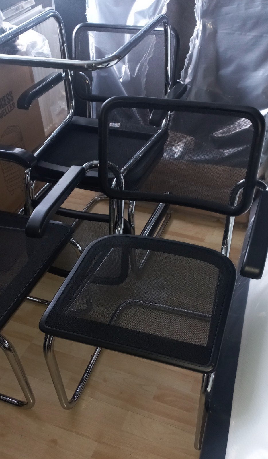 THONET CESCA S64 N, Bois, Enlèvement, Design jori leolux artifort cassina b&b, Noir