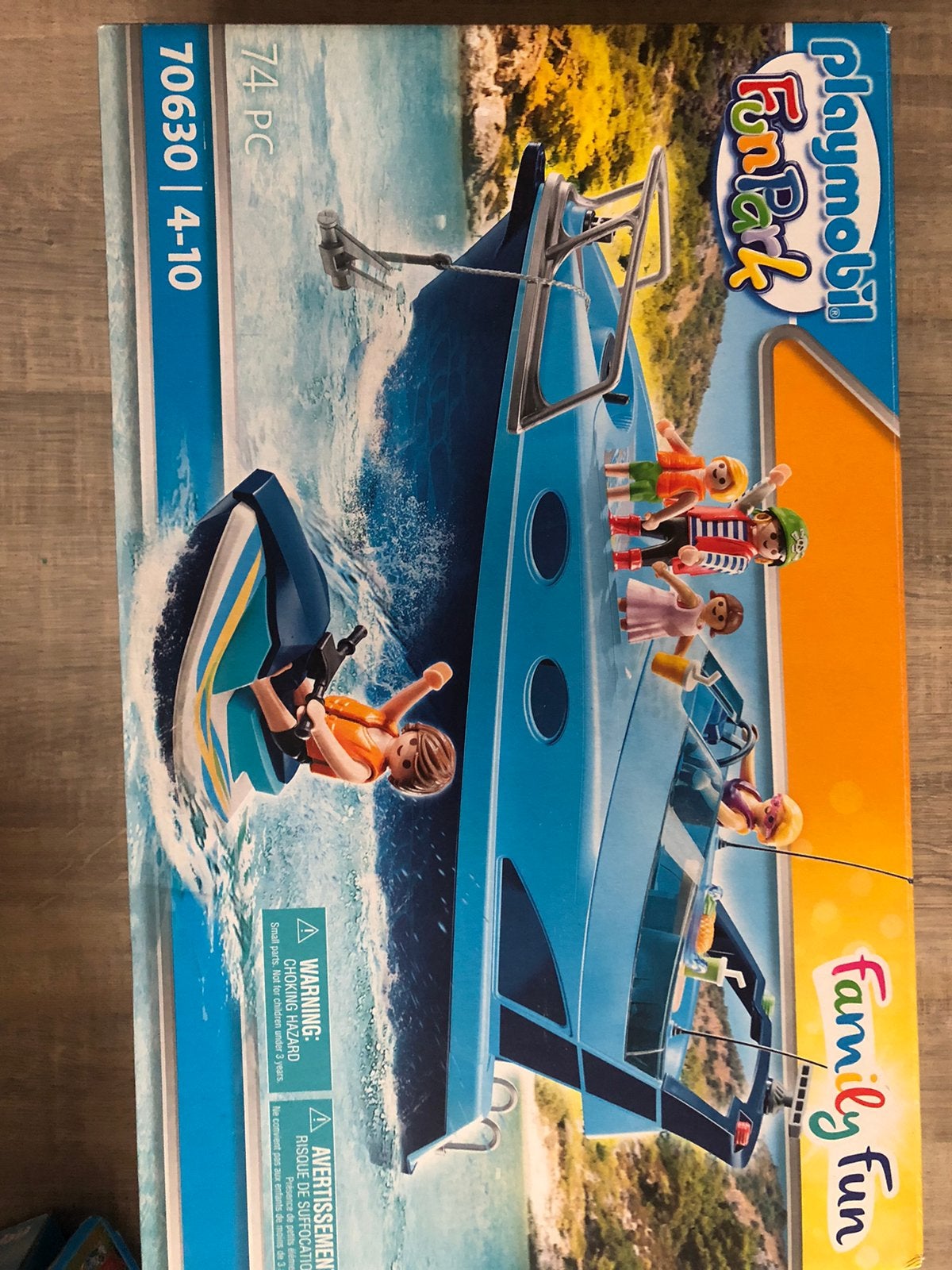 Playmobil boot en scooter 70630, Kinderen en Baby's, Ophalen, Complete set, Nieuw, Boot/Schip