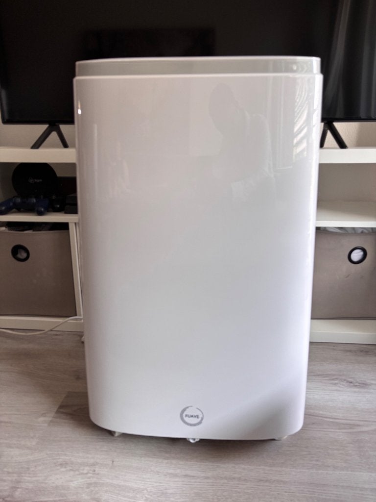 Fuave Mobiele Airco 4.7 kW (16.000 BTU) - Krachtpatser, Ophalen, 3 snelheden of meer, Zo goed als nieuw, 100 m³ of groter