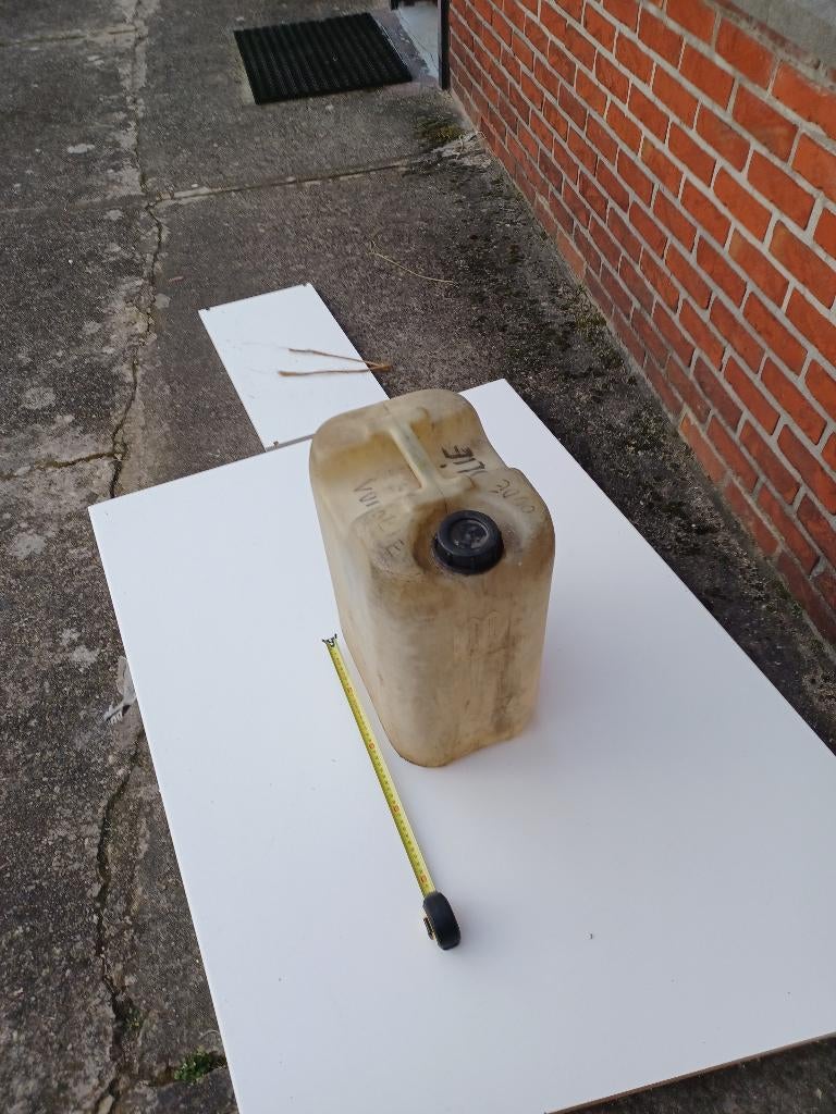 Kunststof Jerrycan (25 Liter) – Voor Oude Olie / Diesel, Auto-onderdelen, Ophalen, Gebruikt