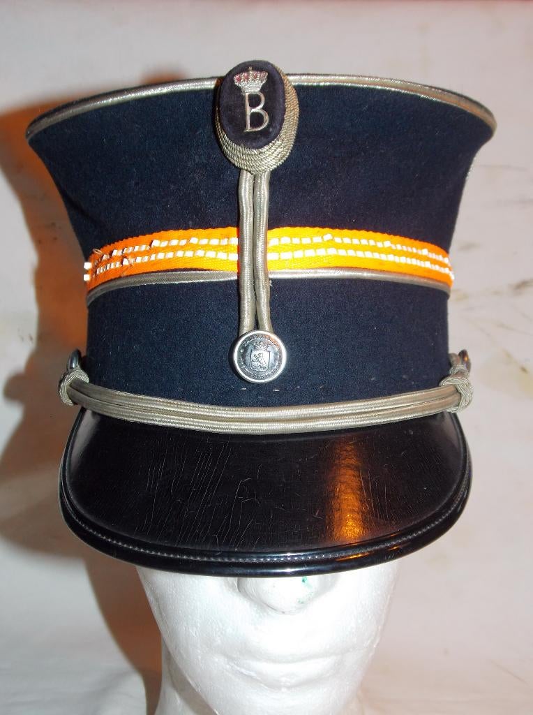 Képi de garde champêtre belge, Collections, Enlèvement ou Envoi, Gendarmerie, Casque ou Béret