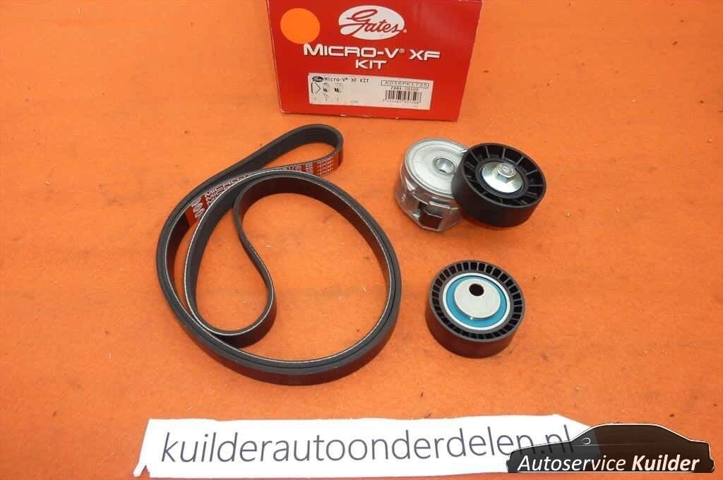 Multiriemset + spanrol Citroen C5 Xantia 2,0HDI 8V Gates Nie, -, Nieuw, Ophalen of Verzenden, -