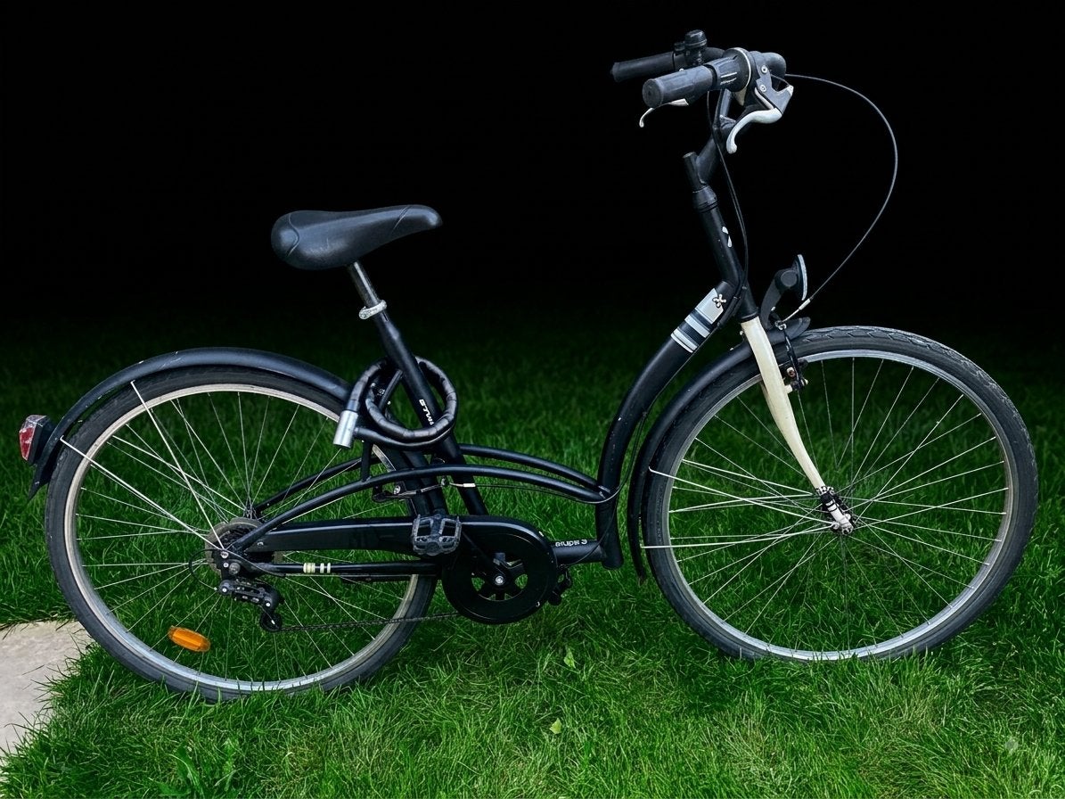 Vrouwenfiets Elops B-twin, Ophalen, Gebruikt, Dames