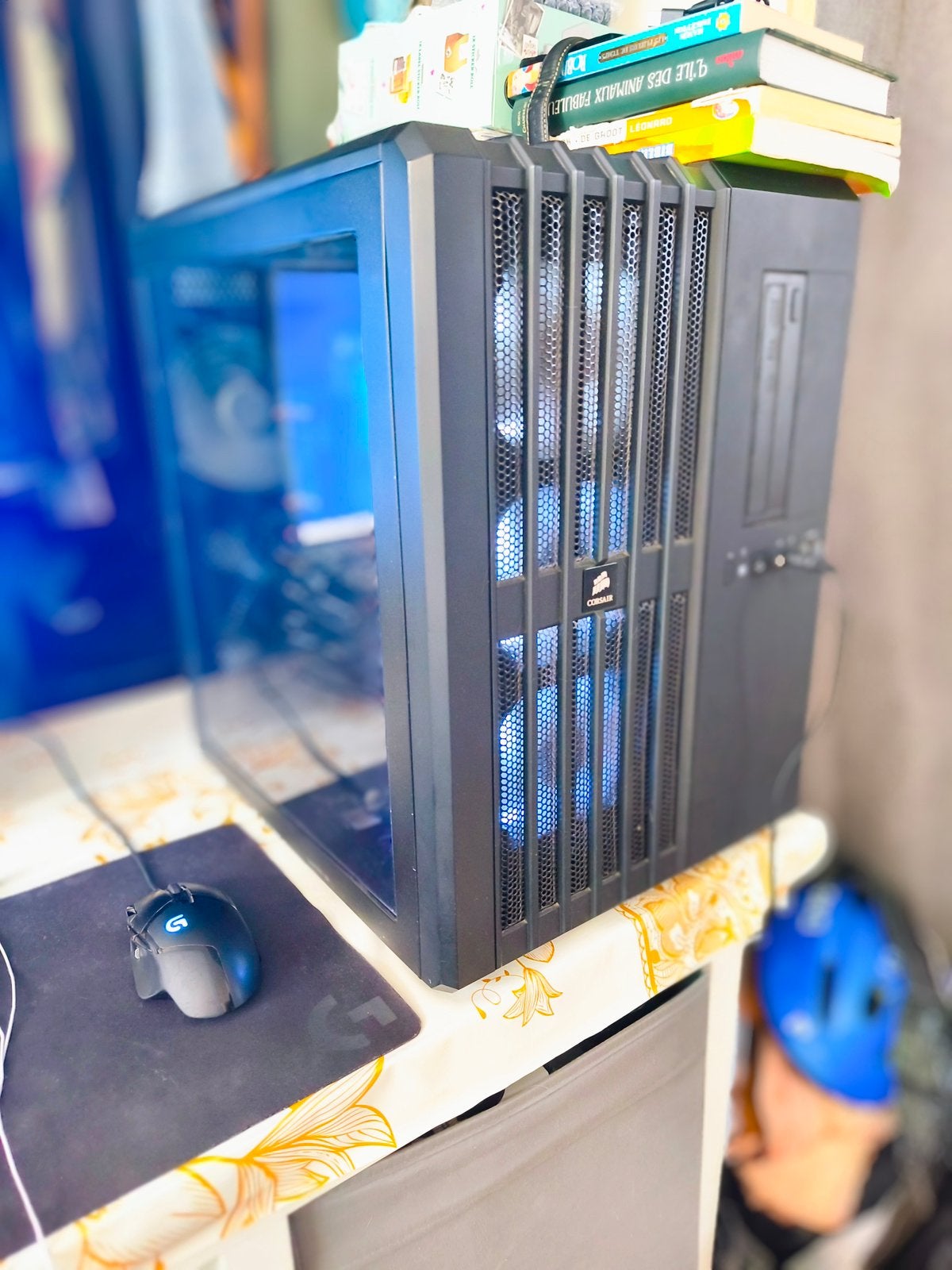 Corasir Convig Gaming PC verkopen, Computers en Software, Desktop Pc's, Gebruikt, 4 Ghz of meer, SSD, 8 GB, Met videokaart, Gaming