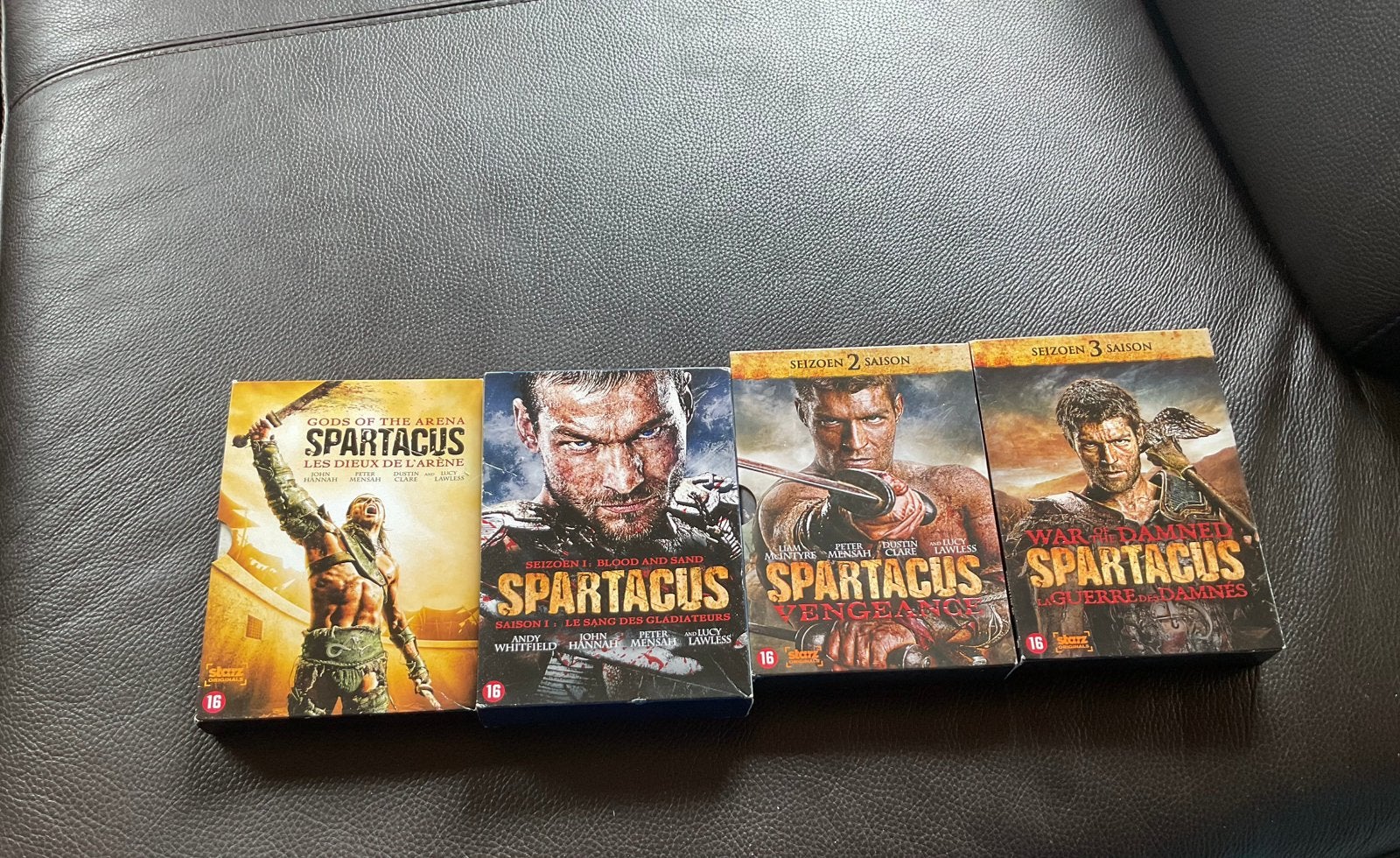 Dvd spartacus, Ophalen, Zo goed als nieuw
