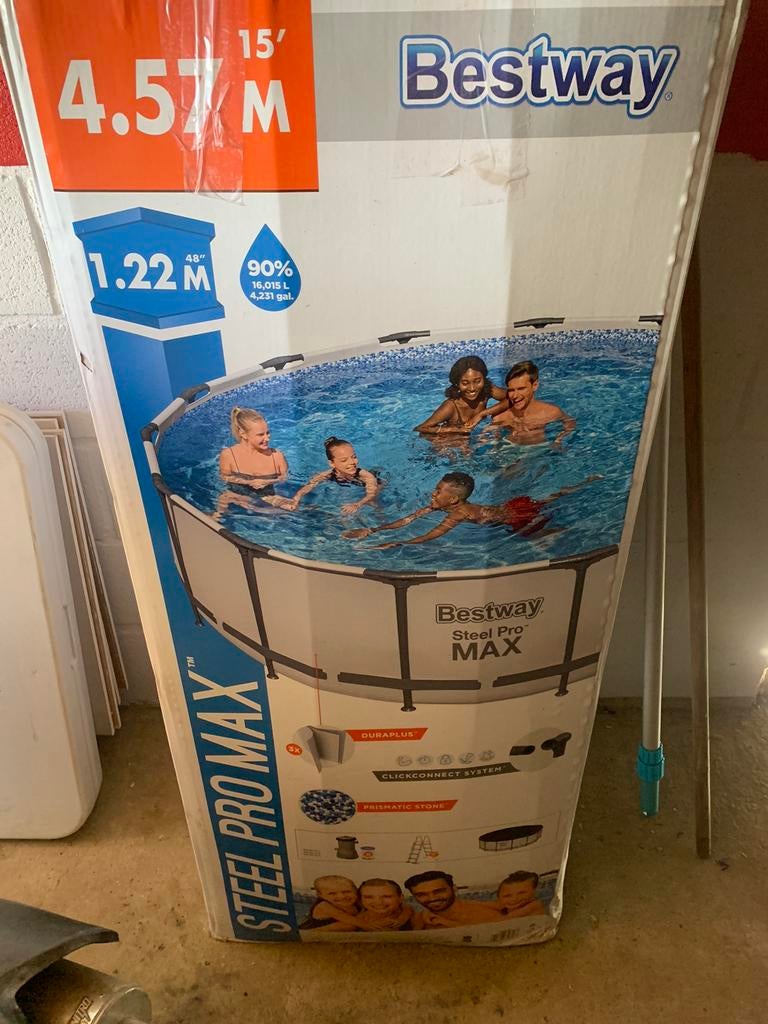 ZWEMBAD NIEUW TE KOOP, Enlèvement, Comme neuf