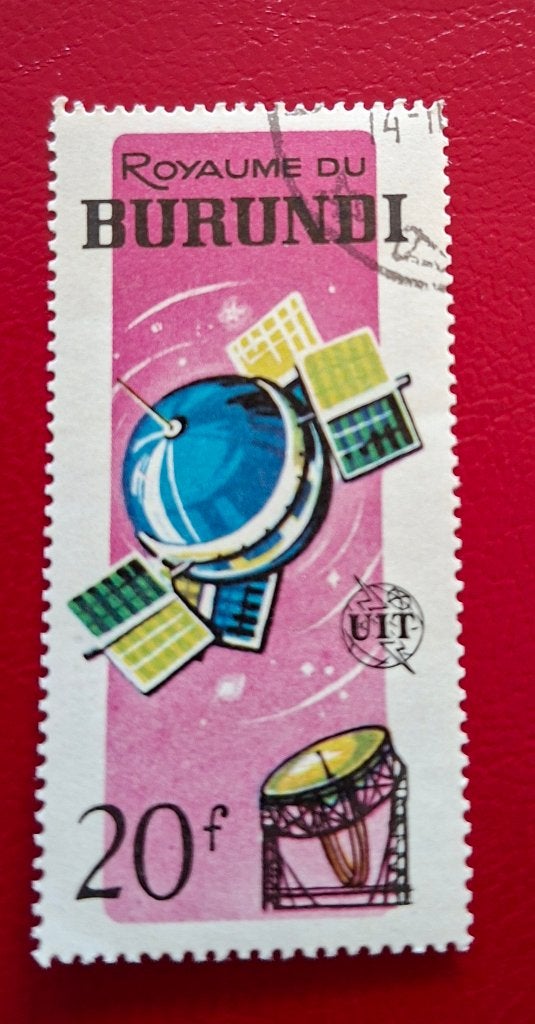 Postzegel Burundi OBP 145, Ophalen of Verzenden, Gestempeld