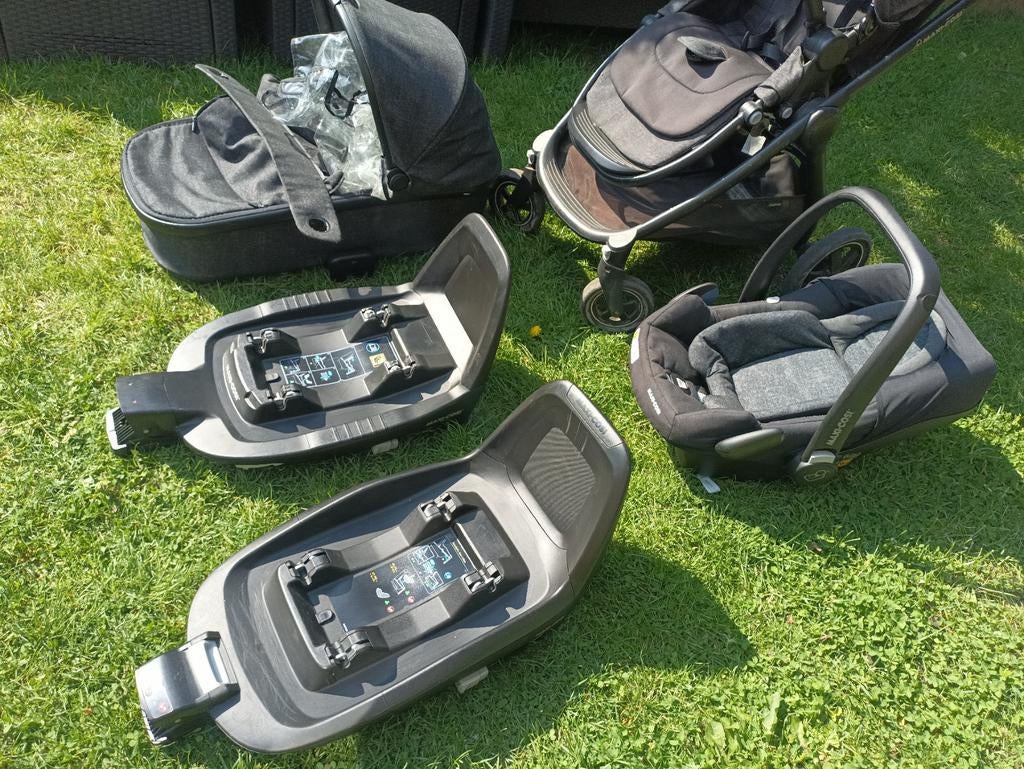 Complete Maxi Cosi set, Ophalen