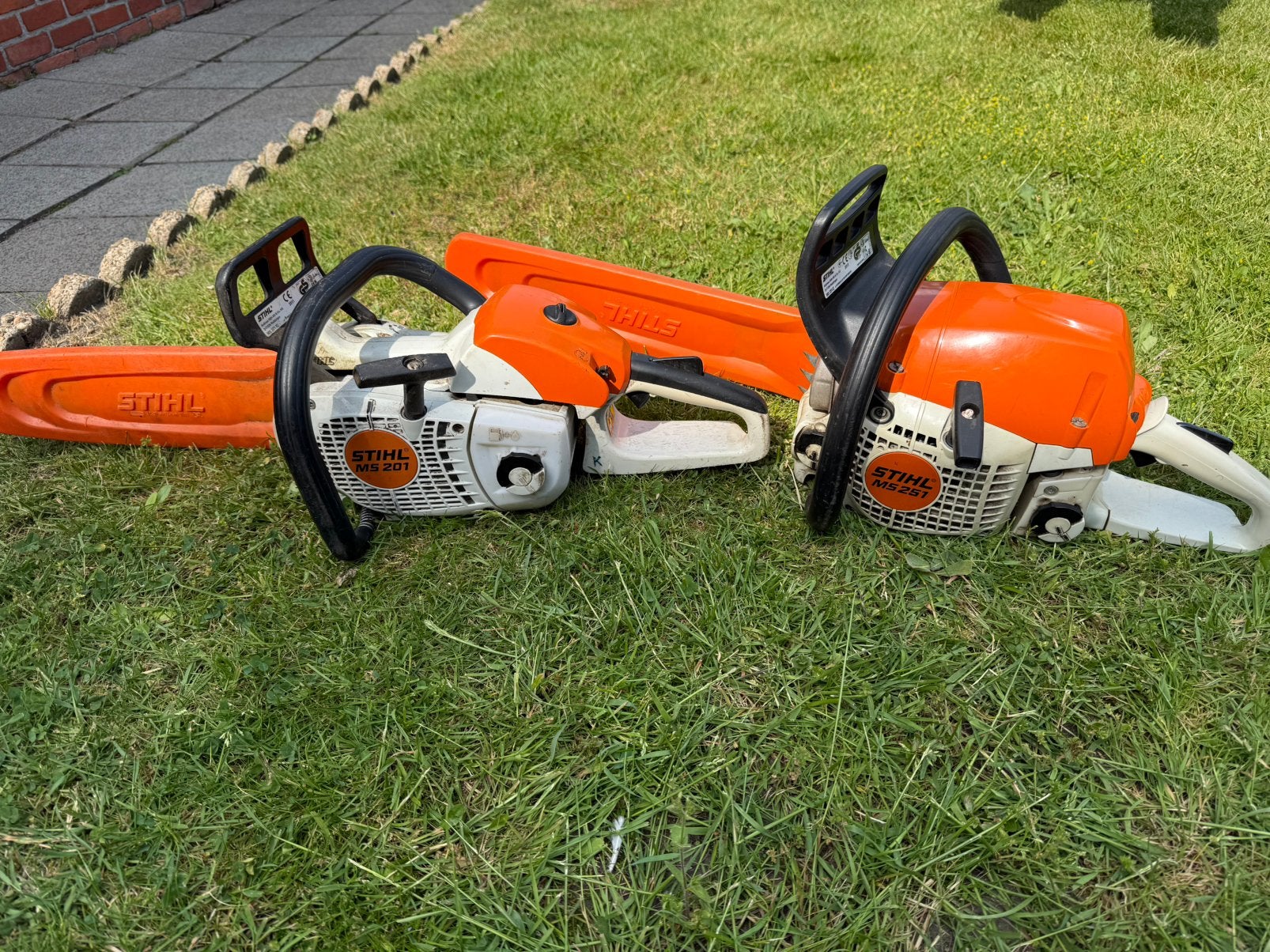 Scies à chaîne Stihl, Jardin & Terrasse, Taille-haies, Enlèvement, Comme neuf
