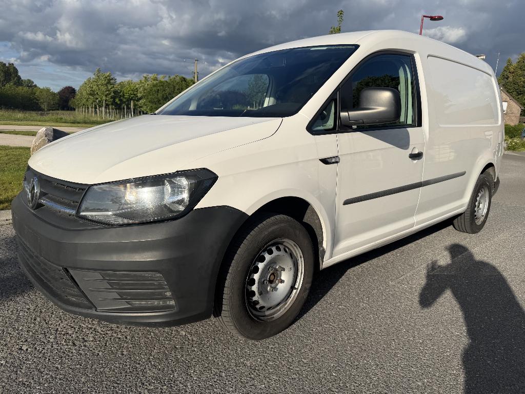 volkswagen caddy 2.0  tdi L2, 75 kW, Wit, Bedrijf, 5 deurs