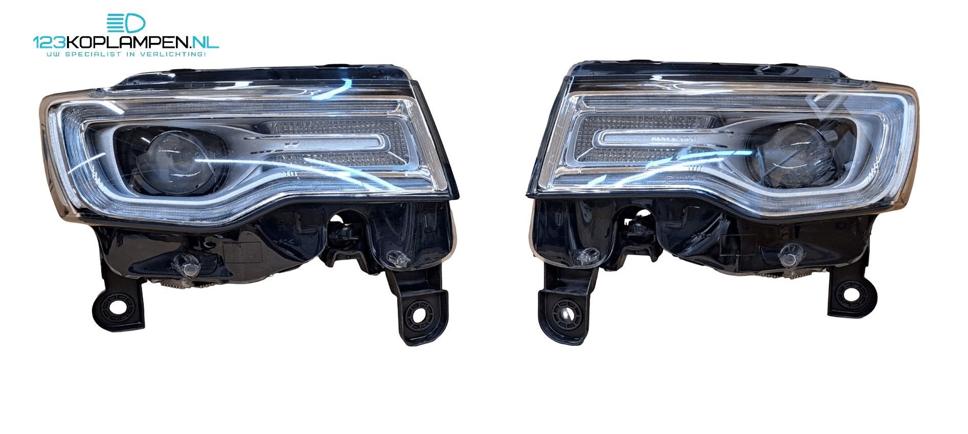 Jeep Grand Cheroke WK2 Bi-Xenon LED koplamp koplampen, Jeep, -, Utilisé, -