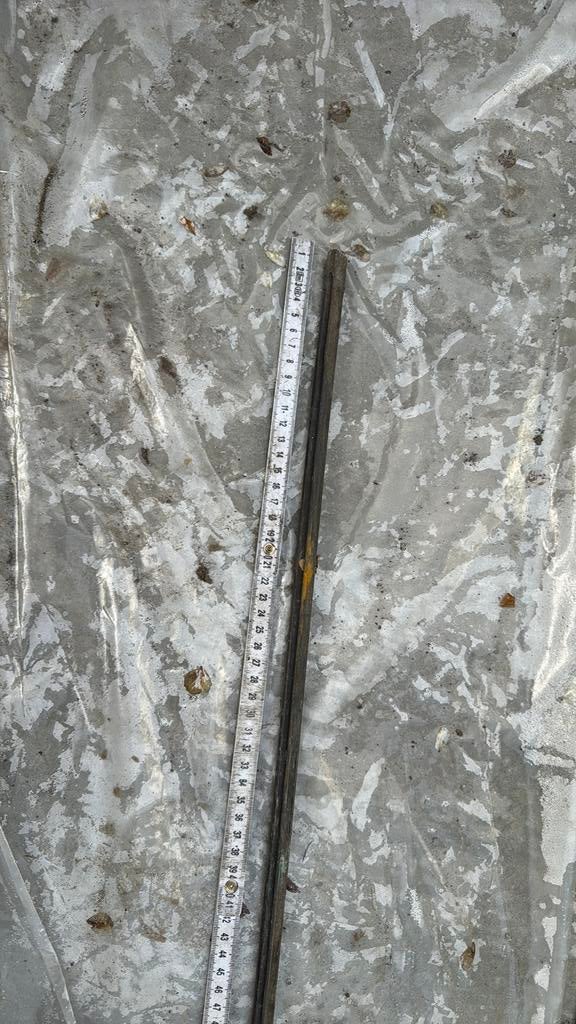 Aardingspin koper 123 cm, Ophalen, Zo goed als nieuw