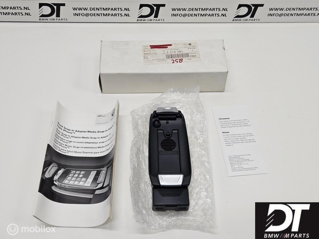 Telefoon interface IPHONE 3G/3GS BMW 84212218391, Neuf, Enlèvement ou Envoi