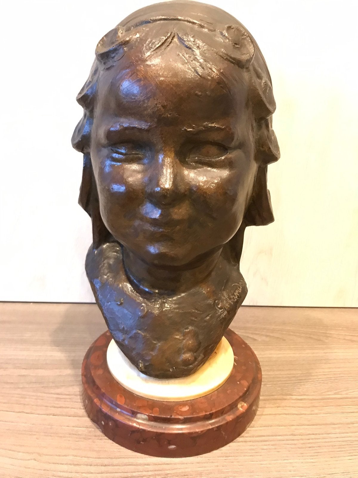 Antiek brons George Vandevoorde, Enlèvement, Brons
