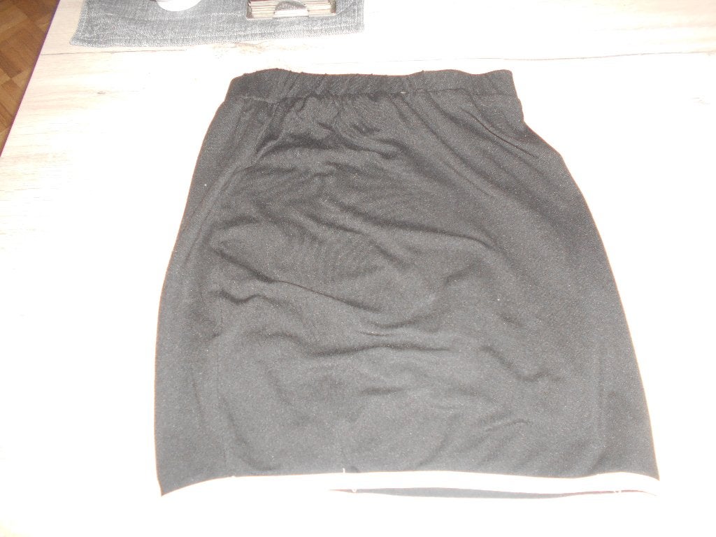 zwarte rok met witte band maat 146, Ophalen of Verzenden, Zo goed als nieuw, Meisje, Jurk of Rok
