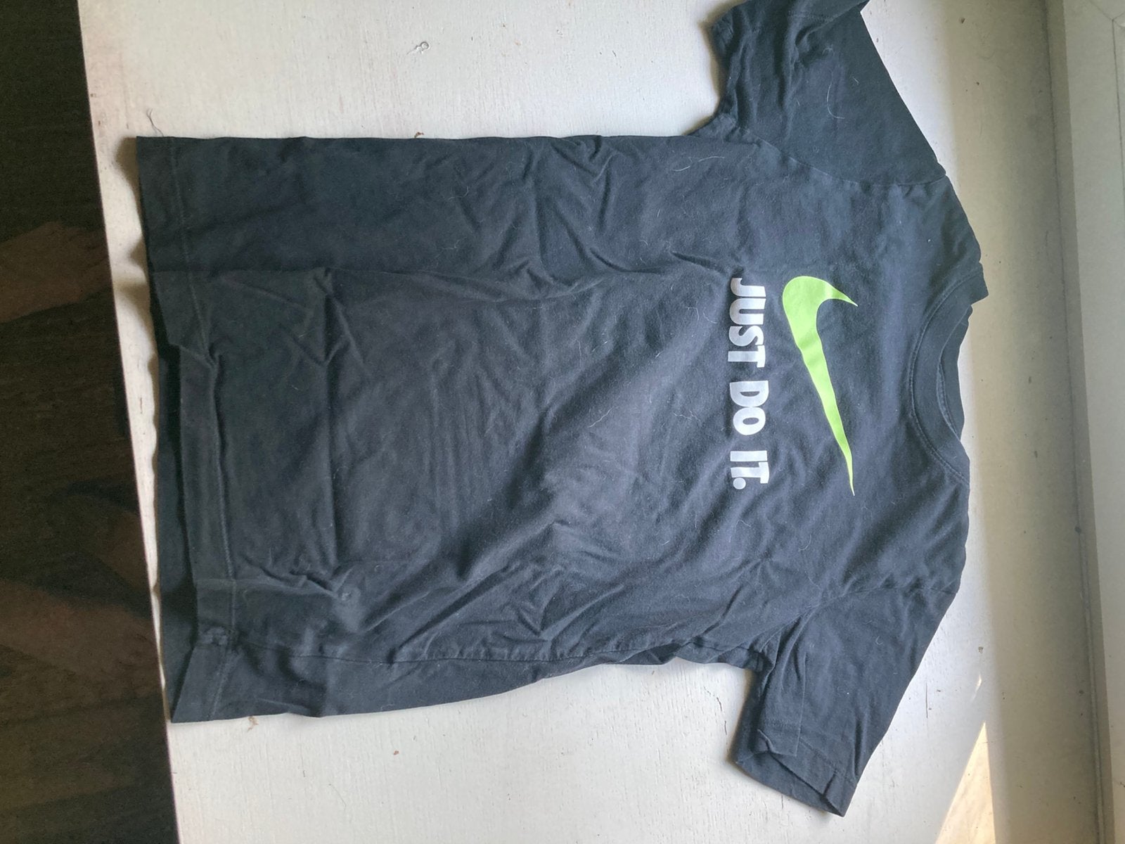 Tshirt Nike just do it- taille 147-158, Enlèvement, Garçon, Chemise ou À manches longues