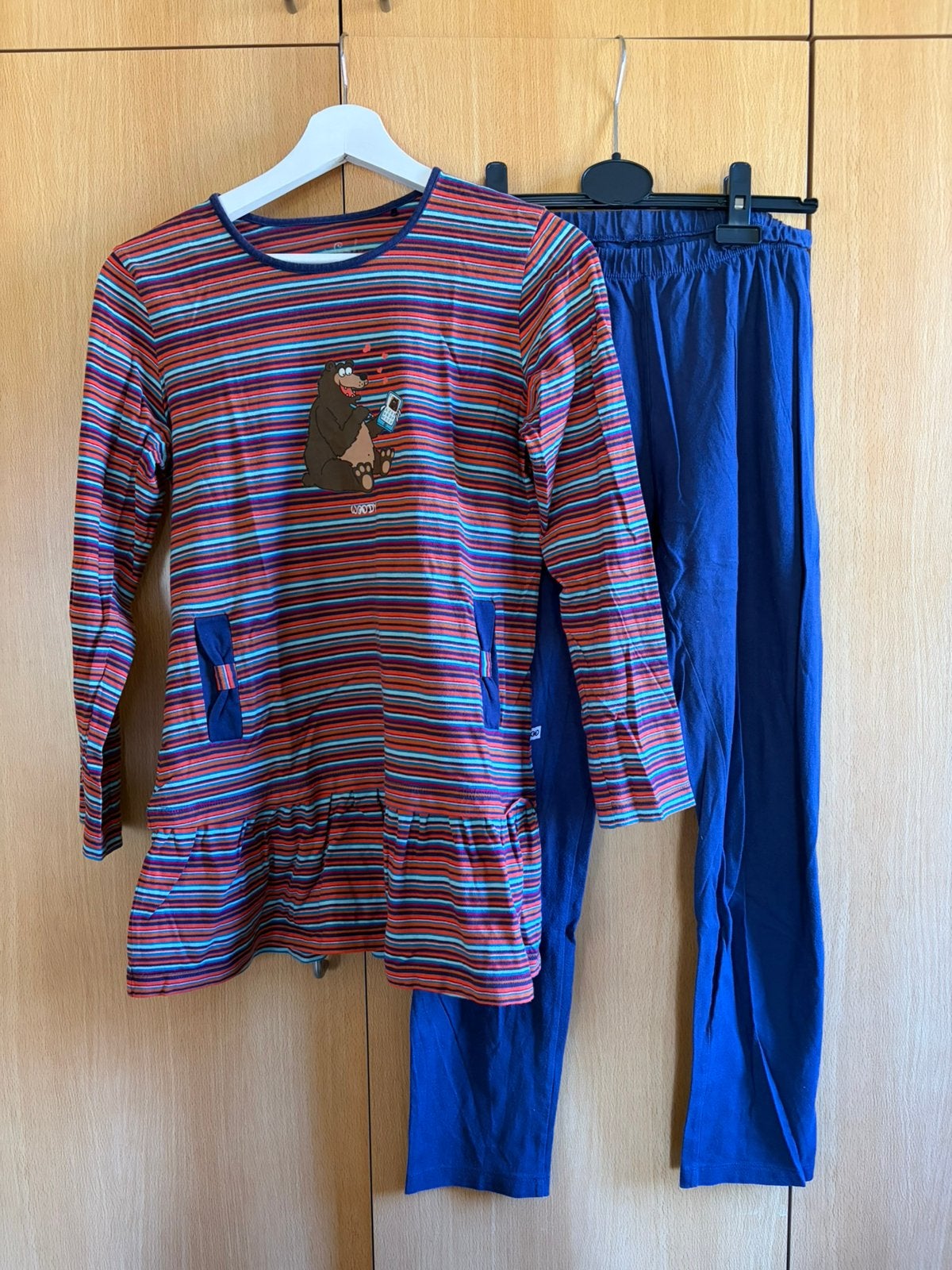 Woody pyjama tuniek maat 152/12y, Ophalen of Verzenden, Zo goed als nieuw, Meisje, Nacht- of Onderkleding