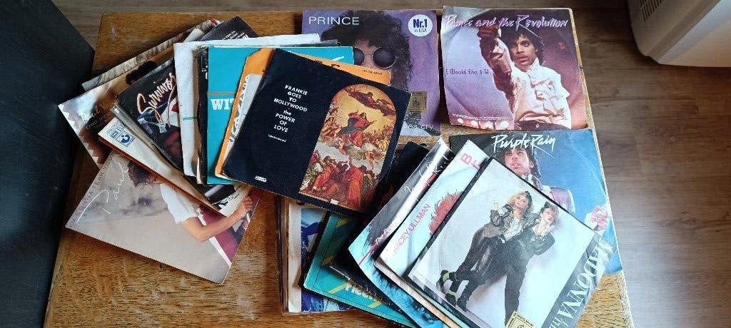 vintage 7-inch vinylsingles, Cd's en Dvd's, Ophalen, Gebruikt, 7 inch, Pop