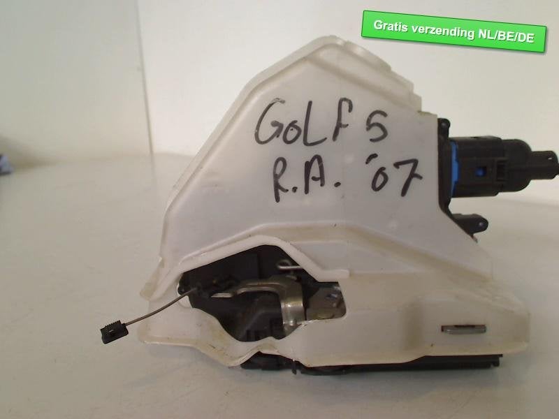 SERRURE DE PORTE ARRIÈRE DROITE Golf V (1K1) (7L0839016), Volkswagen, Volkswagen AG, Utilisé, Kundenbetreuung@volkswagen.de